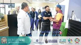 Sesi Kick-Off Banci Ekonomi Jabatan Perangkaan Malaysia di Pasar Tani Kekal Putrajaya 5 Januari 2026