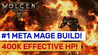 Wolcen - 400 тыс. эффективных HP, маг силового щита! Урон 60+ м, Джаггернаут!
