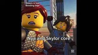 Nya and Skylor core #legoninjago #ninjagoedit #legoseries #legotheme #lego #ninjagolego #ninjago