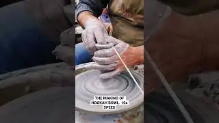 The making of hookah bowl #ceramic #process #hobby #hookah #shisha