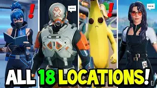 Fortnite ALL 18 NPC's Locations in Fortnite Season 4 Chapter 6!