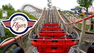 Kentucky Flyer Back Row POV Kentucky Kingdom Gravity Group Family Coaster