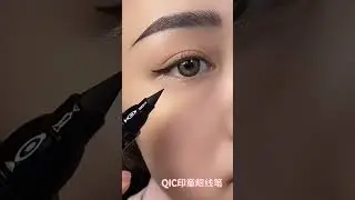 👁 QIC Dual-Ended Eyeliner Stamp &ndash; Perfect Wings in Seconds! 💖
