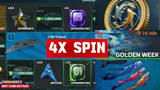 MWT new event GOLDEN WEEK introduce new type of Spin | MWT tank battles 