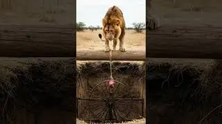 &ldquo;King Lion Tries to Eat Steak | #KingLion #LionEating