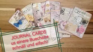 JOURNALCARDS f&uuml;r s JUNK JOURNAL schn&auml;ll und eifach uf schwizerd&uuml;tsch schweizer deutsch swiss german