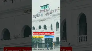 Asansol Junction Beautiful View #travel #railvideo #railwaystation #railway #railknowledge
