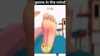 CEANING FOOT //// Foot Clinic - ASMR Feet Care IOS Gameplay oddly satisfying game #shorts #trending
