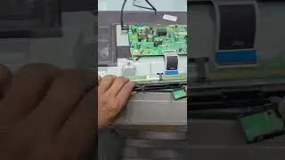 SAMSUNG TP.V53WT.PB731 WHITE DISPLAY SOLVE #jamshedpur #samsungledtv #minivlog #jharkhand #tvrepair