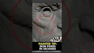 Quick tip for adding high frequency skin pores in Substance Painter in a few clicks