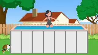 Semi Inground Pool