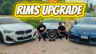 New Rims, Fresh Rotors & an INSANE Pull with a Supra and M240i!