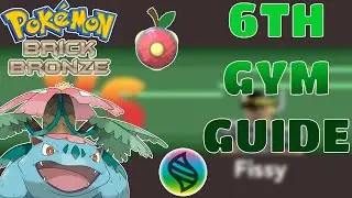 How To Beat 6th Gym and The Puzzle! - Roblox Pokemon Brick Bronze