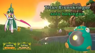 Pok&eacute;mon Karmesin und Purpur 7 Sterne Titan Eisenkrieger solo besiegen👊
