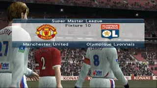 Manchester United X Lyon | PES 6 Super Master League (PS2) #14