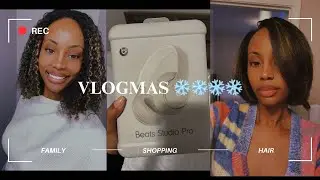 VLOGMAS ❄️❄️❄️- HAIR APPOINTMENT, CHRISTMAS SHOPPING, TRYING NEW COFFEE SPOT 
