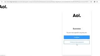 How to reset AOL password?