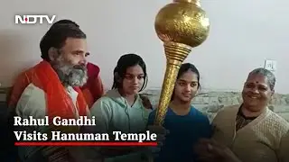With Hanuman Temple Visit, Rahul Gandhi Resumes Yatra, Headed To UP