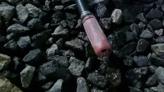 Water hose nozzle making weird buzzing sound.