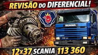 Revisão diferencial 12x37 scania 113 360