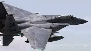 DCS World: Eagle Dynamics F-15C Flying only NO commentary