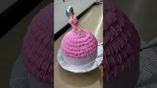 Barbie doll cake new designing decorate