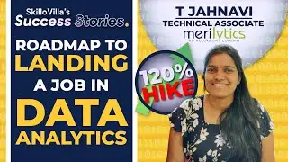 Roadmap to landing a job in Data Analytics | SkilloVilla Success Stories | Merilytics