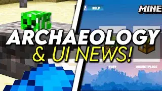 Minesplatter  New Archaeology UI Update To Minecraft