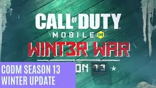 CODM Season 13|Winter update|Battle pass 13
