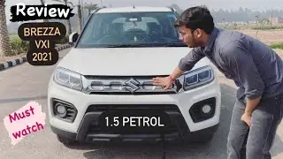 Maruti Brezza VXI 2021| Review | Interior and exterior | led lights | 0 to 100 kmph! Part-2