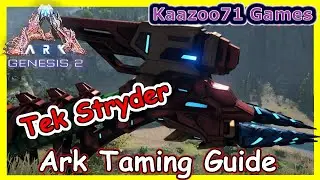 Ark How to Tame a Tek Stryder 💥 - Tek Strider