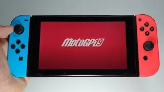 MotoGP 19 Nintendo Switch handheld gameplay