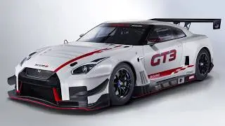 Nissan GT-R NISMO GT3 2018 Model Timelapse