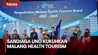Menparekraf Sandiaga Uno Kukuhkan Malang Health Tourism