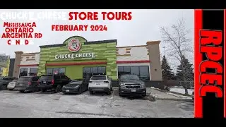 Chuck E. Cheese Store Tours - Mississauga ON Argentia Rd #chuckecheesecectv