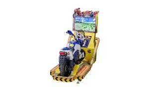 Kiddie rides coin operated game machine kids arcade games simulator moto machine