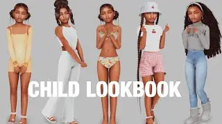 Sims 4| Child Lookbook + CC Folder