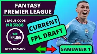 MY CURRENT FPL DRAFT! | Haaland & Salah In 4-5-1 | Fantasy Premier League Tips 2023/24