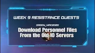 How to Download Personnel Files From the Old IO Servers - Fortnite Week 9 Resistance Quest