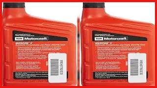 Genuine Ford XT-5-QM MERCON-V Automatic Transmission and Power Steering Fluid - 1 Quart