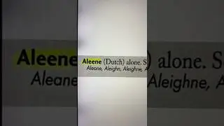 Aleene