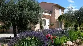 Vakantiehuis bij Le Barroux, bij Malaucène, Provence. Vakantiehuis bij de Mont-Ventoux, Vaucluse.