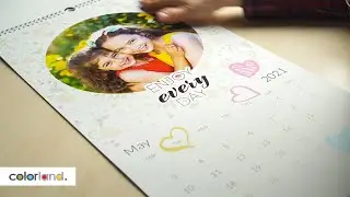 Photo Calendar XL |  Personalised photo calendar | Colorland