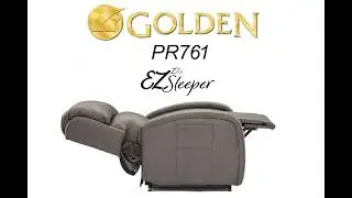 PR761 EZ Sleeper Power Lift Recliner 360 Video