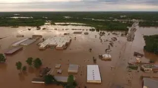 Flooding at Black River Bridge in Pocahontas, Arkansas May 3, 2017 7:15am