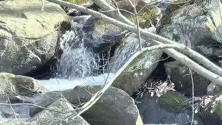 Relaxing Rocky Mountain Waterfall Sounds - White Noise to Fall Asleep Instantly