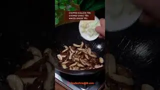 EASY STIR-FRIED CHICKEN WITH MUSHROOM RECIPE #recipe #cooking #chinesefood #chickenrecipe #mushroom