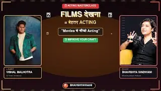 How to become a better actor by watching films? 🍿 Vishal Malhotra | Bhavishyawaani Podcast