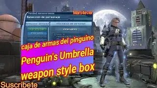 PENGUIN'S UMBRELLA ICONIC WEAPON STYLE BOX - DC UNIVERSE ONLINE