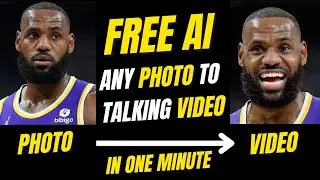Turn Any Photo into AI Talking Avatar | FREE in One Minute | Create Photo to Video AI